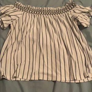 Off the shoulder top